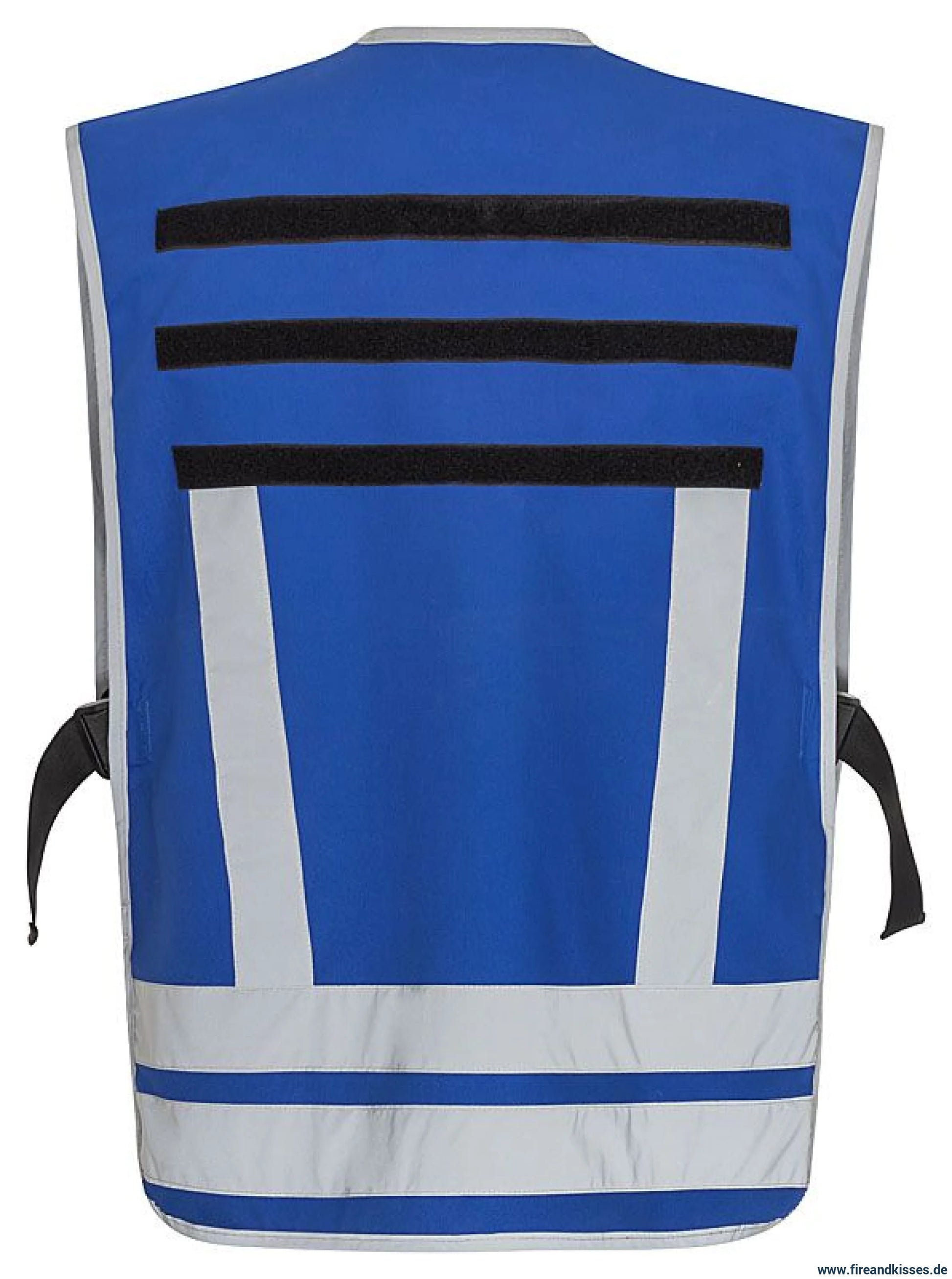 Pacotex® funktionsweste – blau | kontrastweste für einsatzpersonal - feuerwehr & rettung