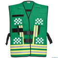 Pacotex® funktionsweste – grün mit weißem karomuster | fachberater feuerwehr niedersachsen