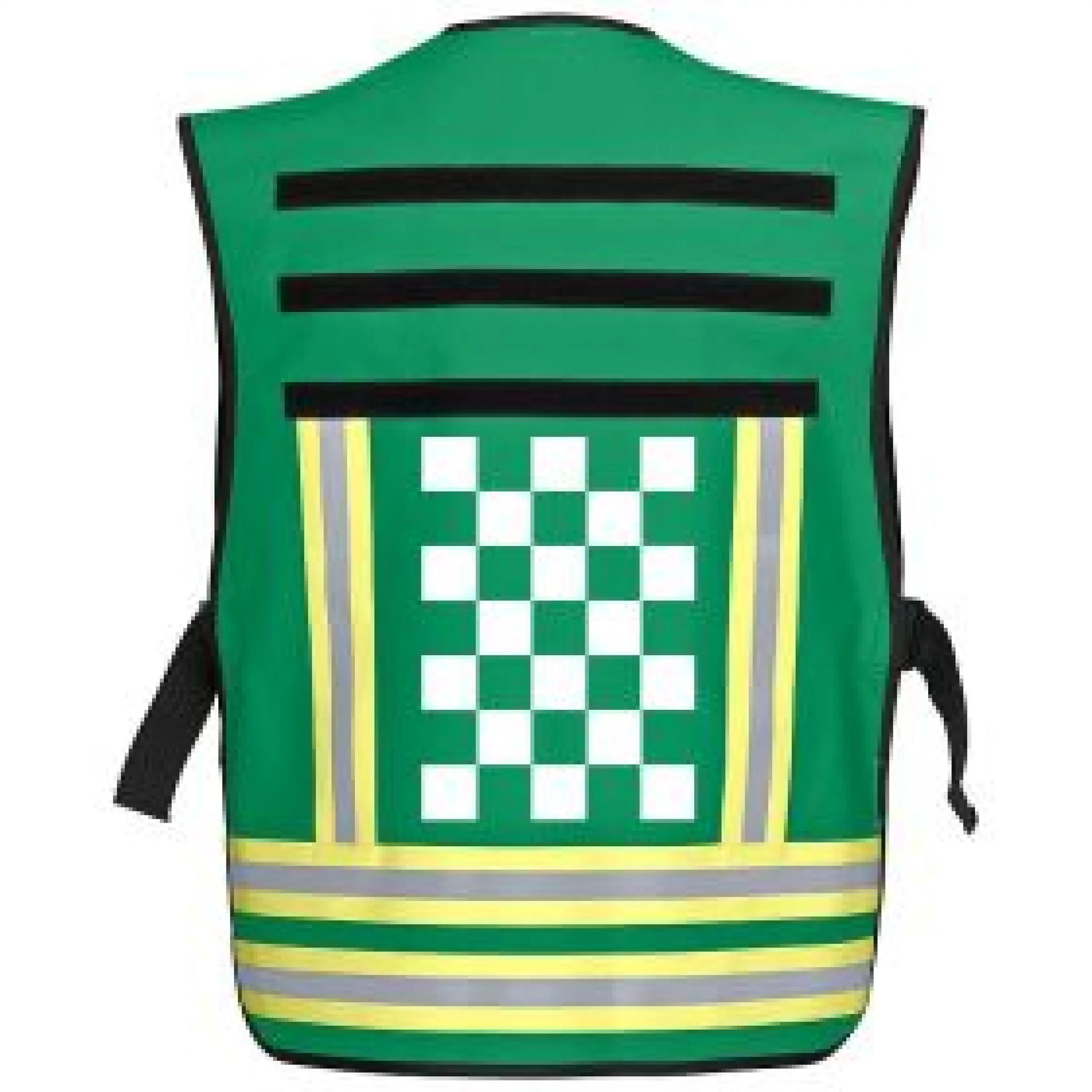 Pacotex® funktionsweste – grün mit weißem karomuster | fachberater feuerwehr niedersachsen