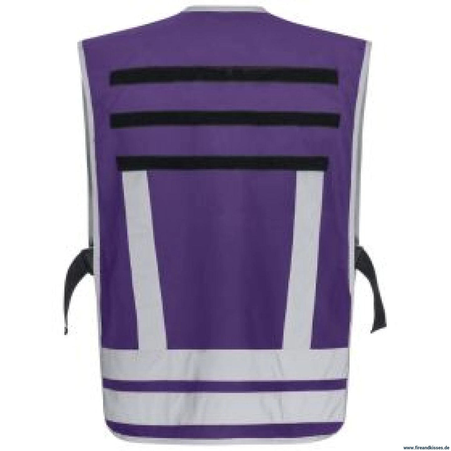 Pacotex® funktionsweste – violett | kontrastweste für einsatzpersonal - pacotex® funktionsweste violett | kontrastweste