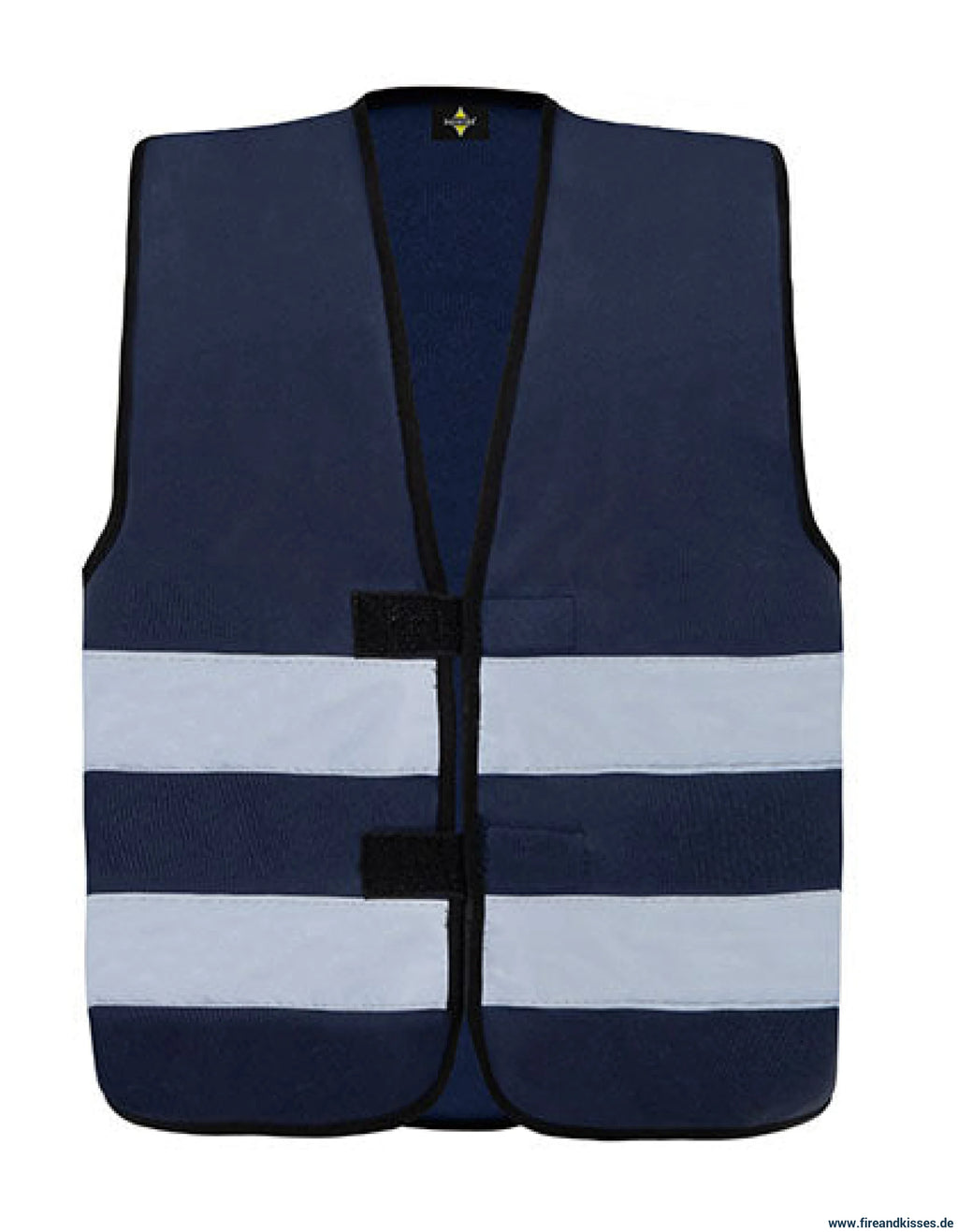 Personalisierte warnweste für kinderfeuerwehr – viele farben verfügbar - xxs (3-4 jahre) / kinderfeuerwehr / navy