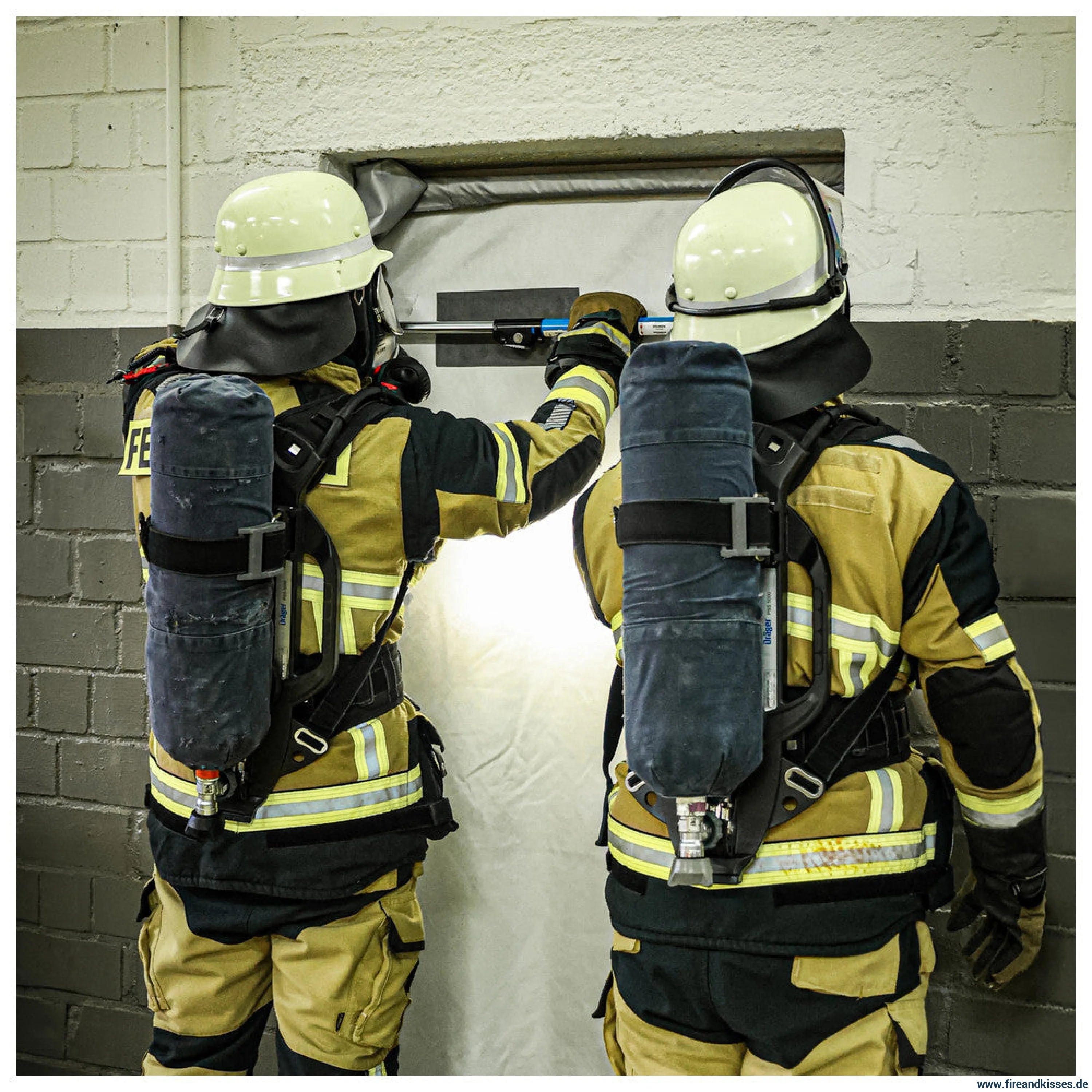 Rauchschutzvorhang Feuerwehr Dönges Smoke Defender | 70-115cm 190cm