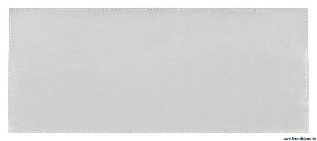 Reflexschild rückenschild wunschtext silber matt 38 x 16 cm - rückenschild wunschtext silber