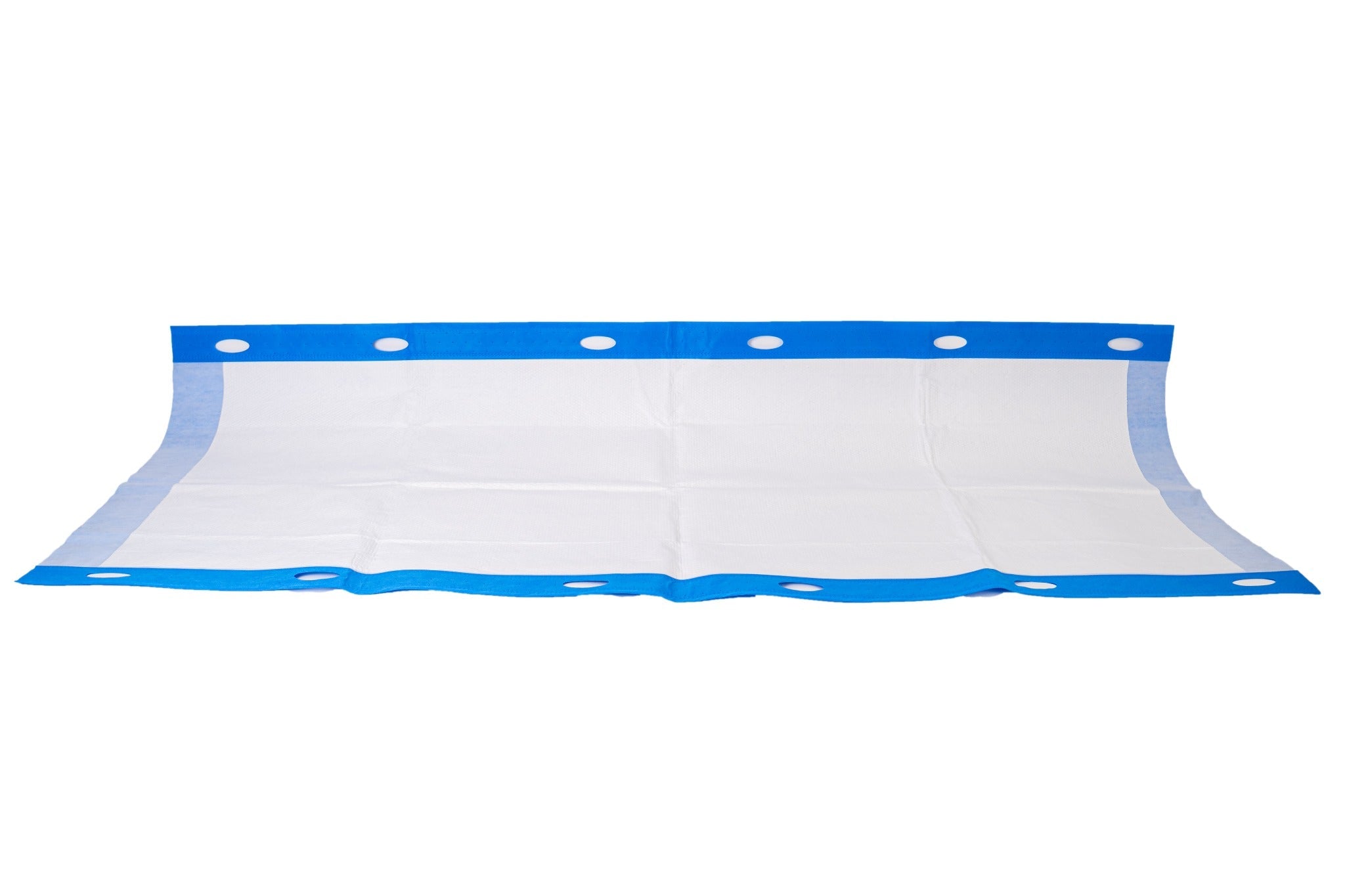 Rescue Transfer Einmal-Umbettungslaken mit Griffen 220 x 90 cm blau
