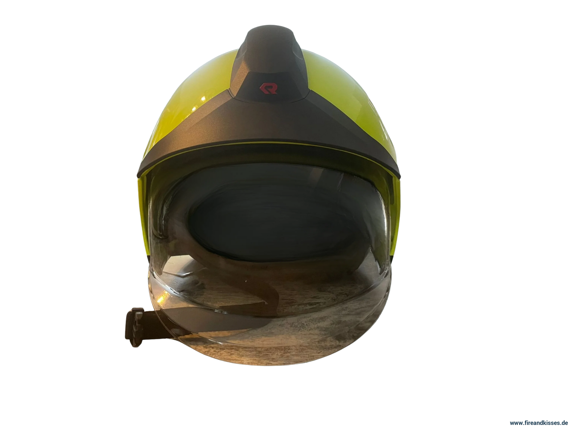 Rosenbauer heros titan feuerwehrhelm – high visibility yellow | ovp & unbenutz