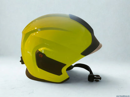 Rosenbauer heros titan feuerwehrhelm – high visibility yellow | ovp & unbenutz