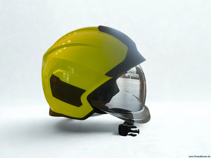 Rosenbauer heros titan feuerwehrhelm – high visibility yellow | ovp & unbenutz