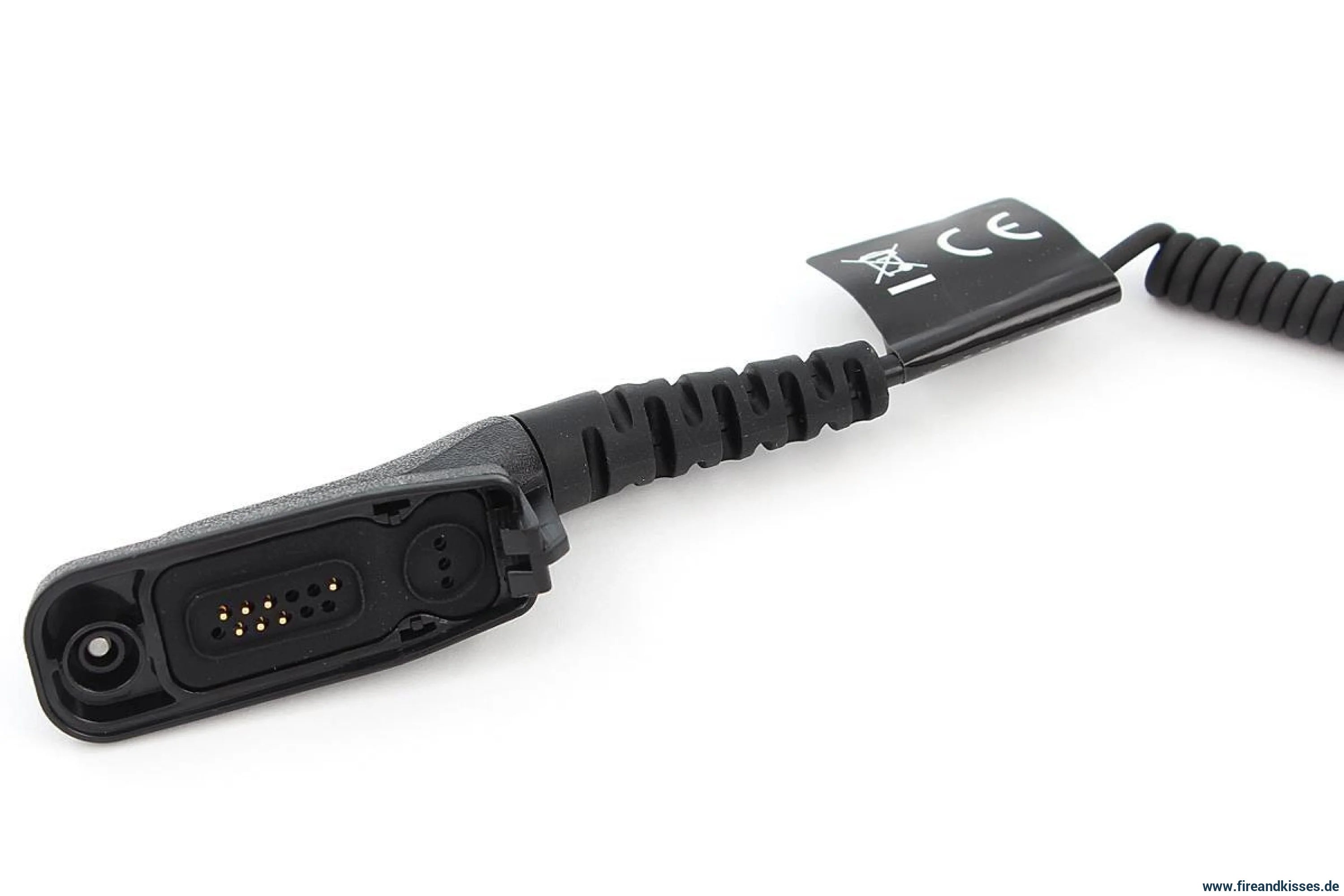 Schallschlauch-headset 2 kabel-lösung für motorola mtp850fug / dp4400 u. Moto trb - headset schallschlauch-headset