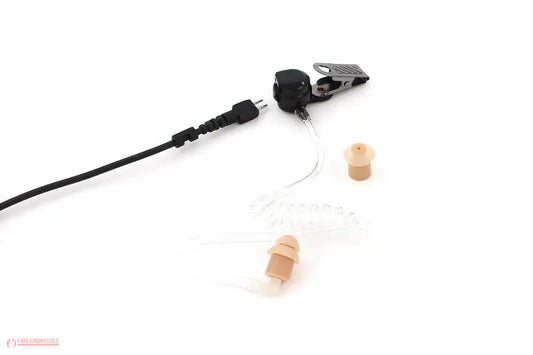 Schallschlauch-Headset 2 Kabel-Lösung für Motorola MTP850FuG / DP4400 u. Moto TRB - Fireandkisses