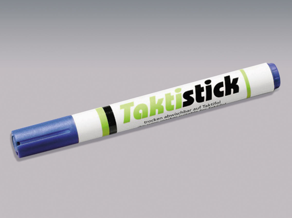 Taktifol Taktistick Blau trocken abwischbar
