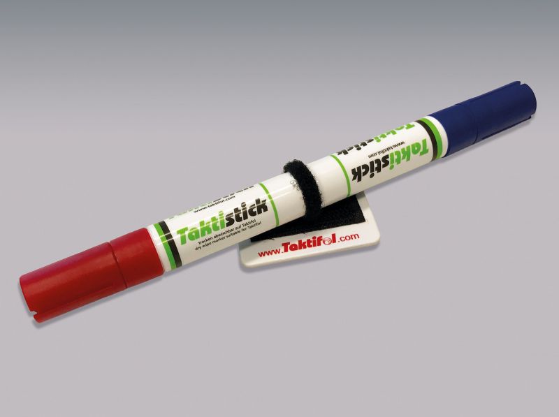 Taktifol Twinstick Rot Blau mit Doppelspitze