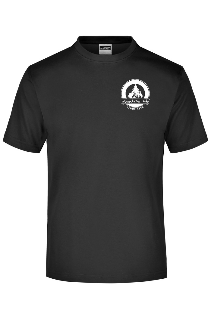 Zeltlager „Heilige Länder“ – T-Shirt Schwarz
