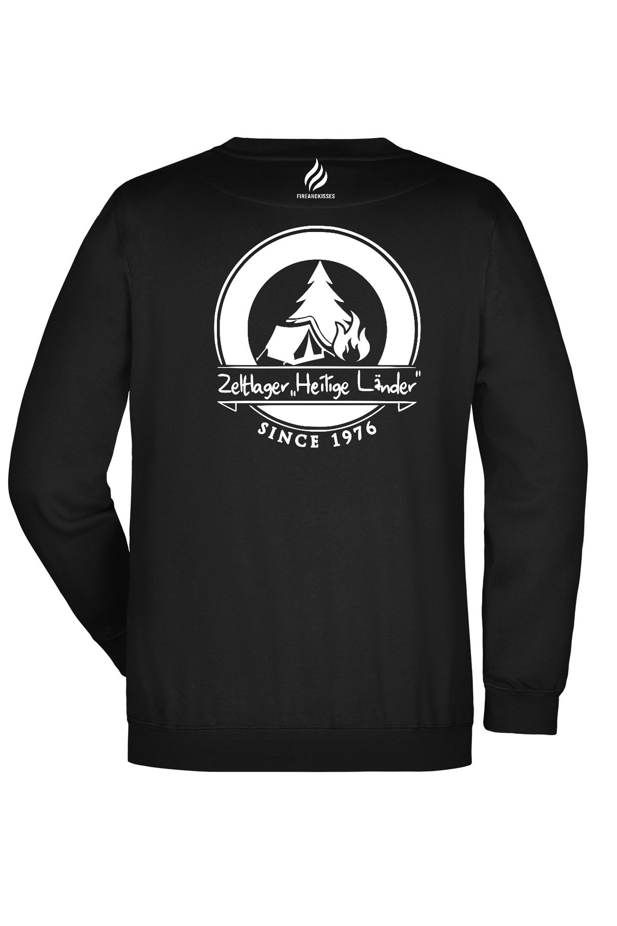 Zeltlager „Heilige Länder“ | Kinder Sweatshirt Schwarz