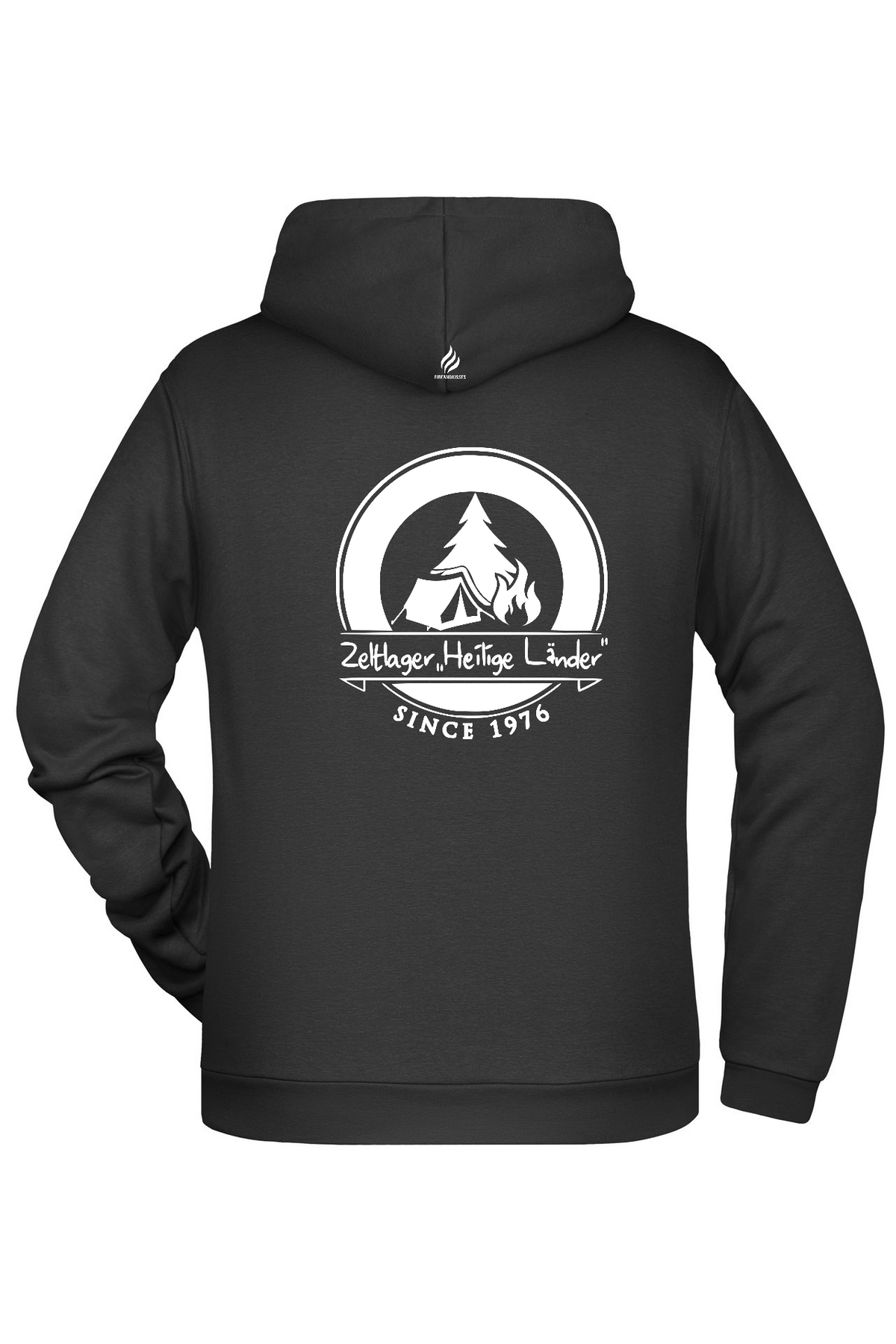 Zeltlager „Heilige Länder“ | Kinder Hoodie Schwarz
