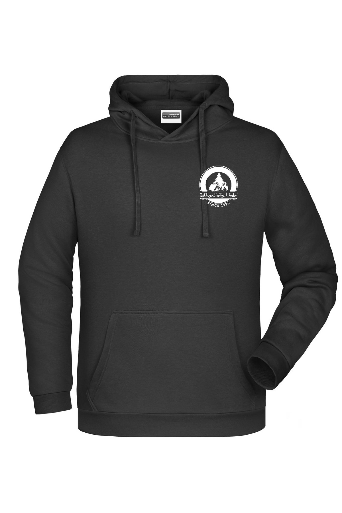 Zeltlager „Heilige Länder“ | Kinder Hoodie Schwarz