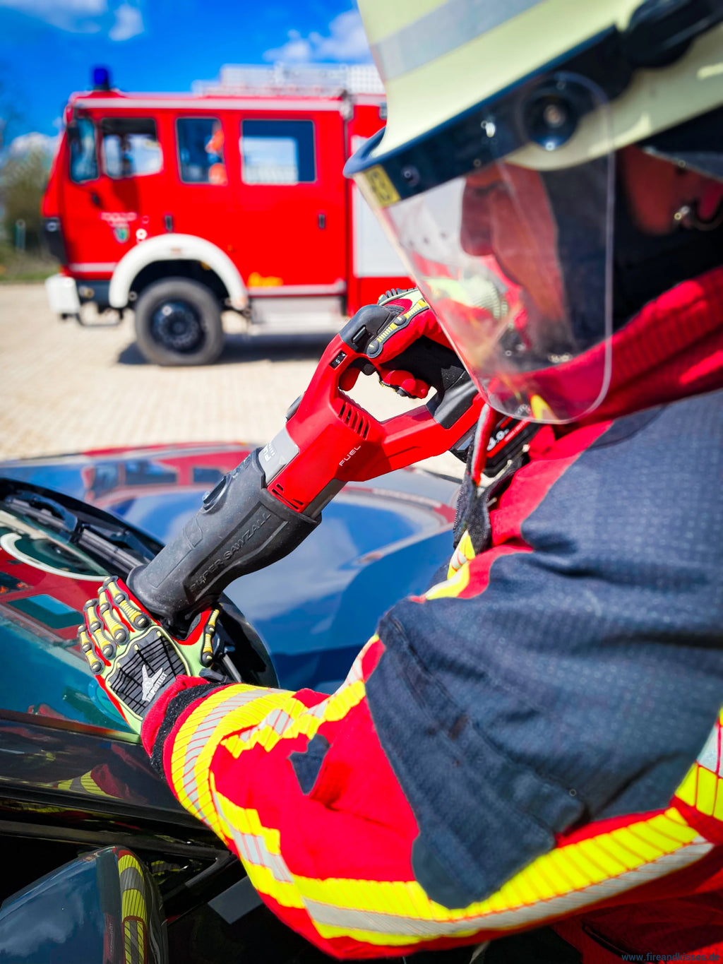 Thl-protect feuerwehrhandschuh – hochwertiger thl handschuh für technische hilfeleistung - thl-protect