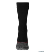 Worker socks warm (black/red) – wärmende feuerwehr-einsatzsocke für stiefel und kalte dienste