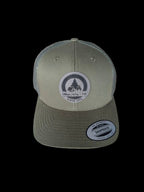 Zeltlager Heilige Länder Snapback Cap Buck-Green Vorderansicht