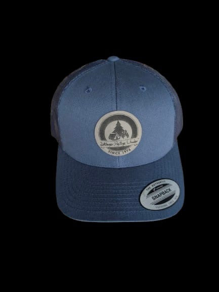 Zeltlager Heilige Länder Snapback Cap Navy-Blue Vorderansicht