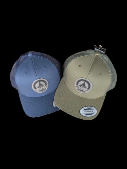 Zeltlager Heilige Länder Caps Navy-Blue und Buck-Green gemeinsam