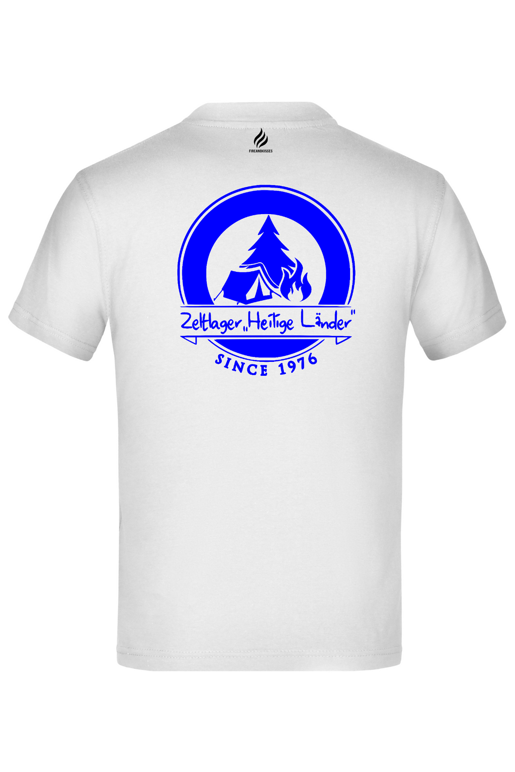 Zeltlager Heilige Länder T-Shirt weiß Rückseite