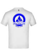Zeltlager Heilige Länder T-Shirt weiß Rückseite