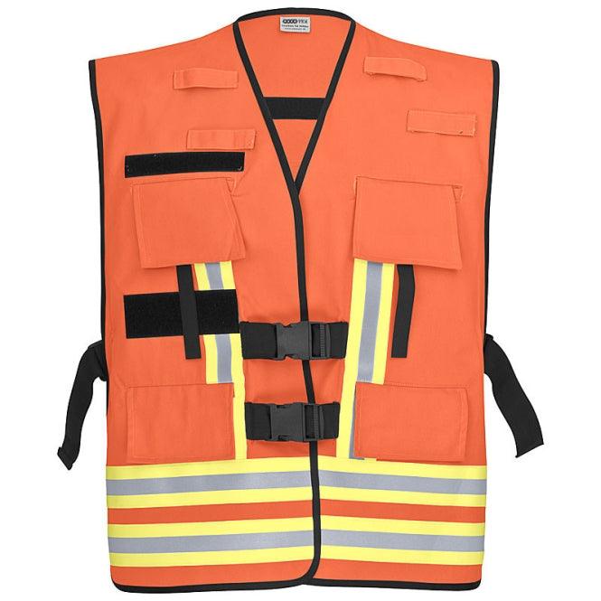 Pacotex Funktions- und Kennzeichnungsweste Orange - Fireandkisses